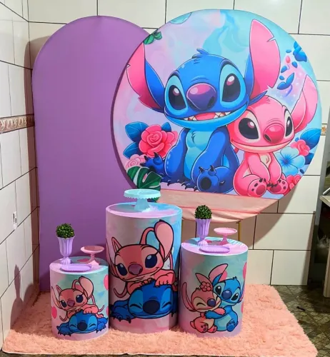 Decoração Pegue e Monte Stitch