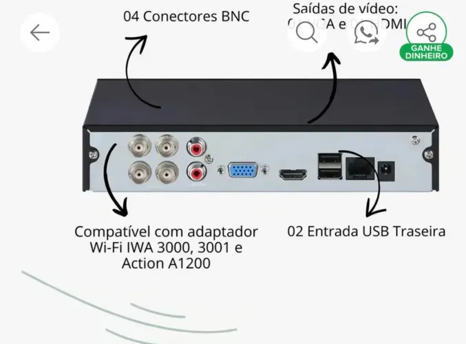 Dvr intelbras 1104