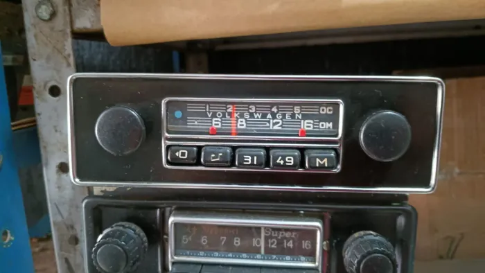 RÁDIO ORIGINAL VW DO FUSCA BRASÍLIA VARIANT KOMBI KARMAN GUIA TL ZÉ DO CAIXÃO 