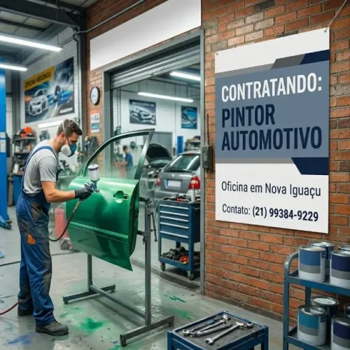 Vaga pintor automotivo profissional