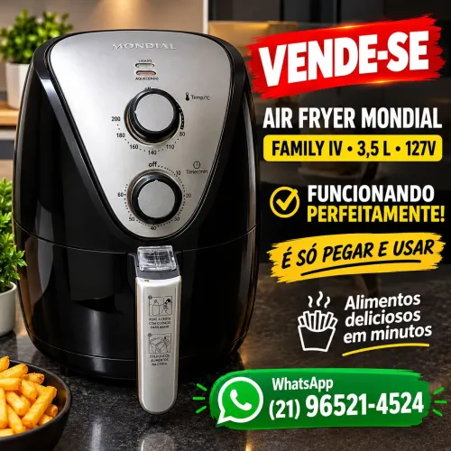Vendo Air Fryer Mondial Family IV 3,5L 127V