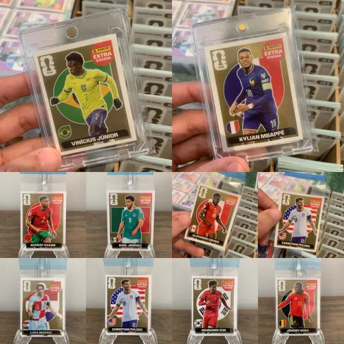 Figurinhas Extra Sticker de Ouro Legends da Copa do Mundo de 2026