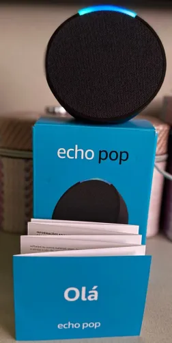 Seminovo Echo Pop Alexa Amazon