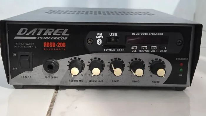 AMPLIFICADOR DATREL HDSD-200 BLUETOOTH 