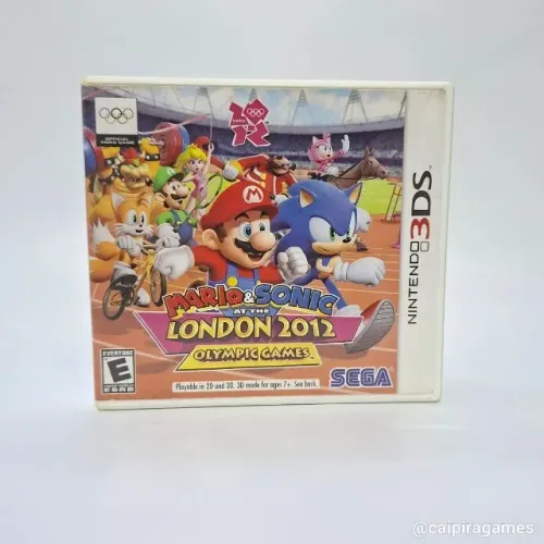Mario & Sonic at the olympic games london 2012 nintendo 3DS