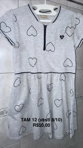 Vestidos TAM 12 (vesti 8/9) novos