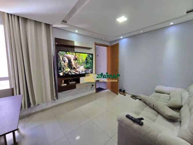 Apartamento com 2 dormitórios para alugar, 42 m² por R$ 1.879,00/mês - Água Chata - Guarul