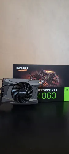 Placa de Vídeo RTX 4060 INNO3D (NA GARANTIA)