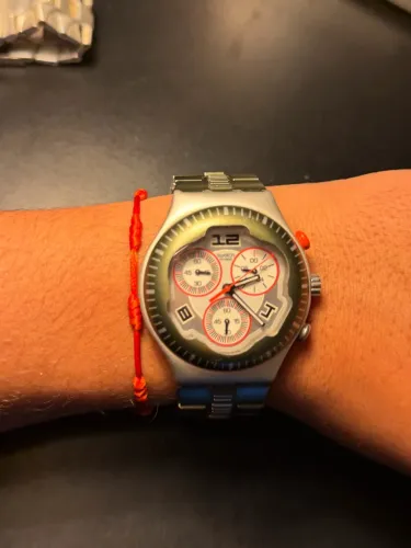 Swatch Irony Chrono "Total Rescue" (referência YCS1011AG)