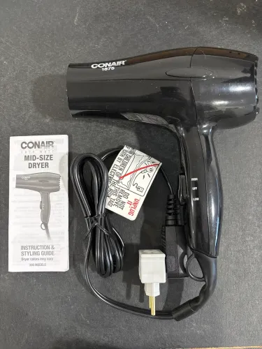 Secador de Cabelo Conair 1875 Preto 127v