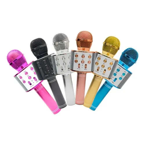 Microfone karaokê Bluetooth 