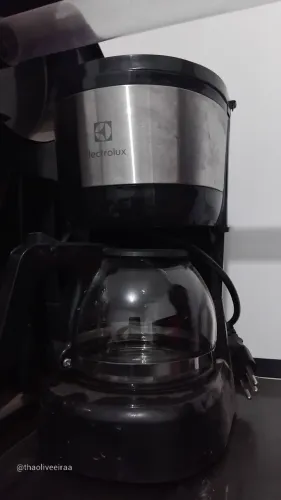 Cafeteira Elétrica Pequena Electrolux Inox