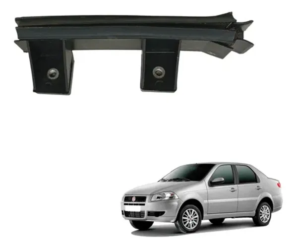 Canaleta Guia Vidro Dianteira Direita Fiat Siena 2008 2009