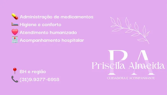 Cuidadora de idosos e pessoas debilitadas 