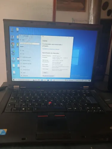 Notbook Lenovo trinkpad i5 usado defeito somente no auto falante