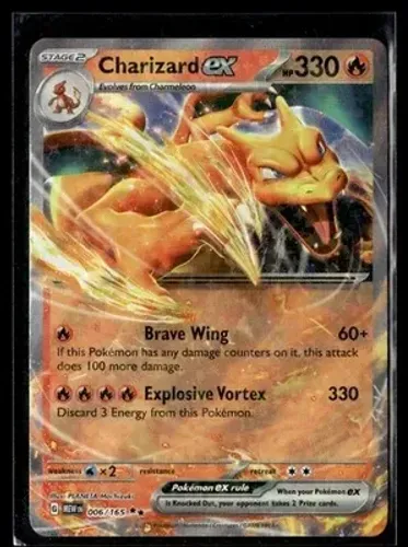 ? Carta Pokémon Charizard ex 330 HP Original ? R$ 20