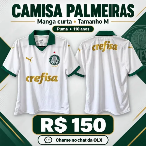 Camisa Oficial Pameiras M Puma