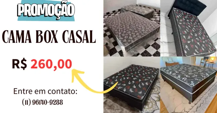 cama box casal 