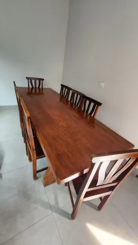 Mesa Madeira Maciça 2,5mt