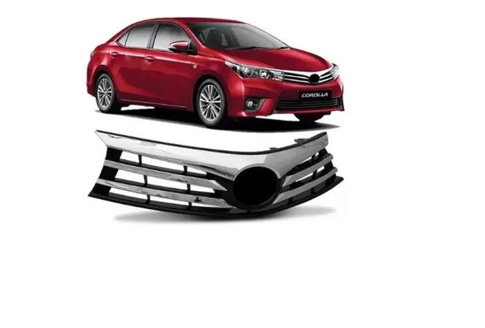 Grade superior Radiador Cromada Corolla 2015 2016 2017 
