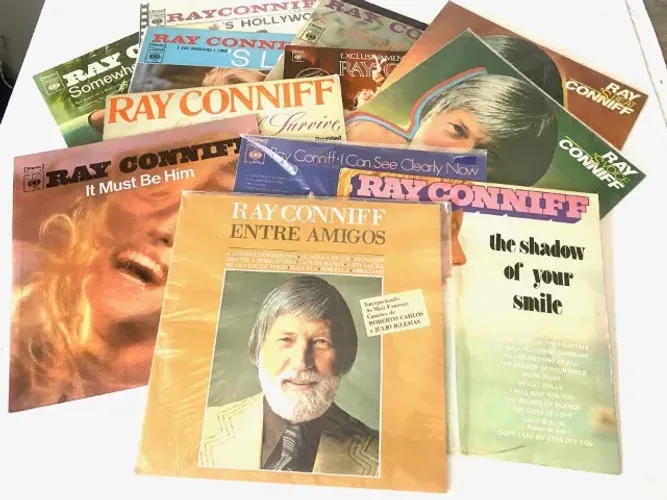 Coleção 12 Lps Vinil Ray Conniff usados perfeitos