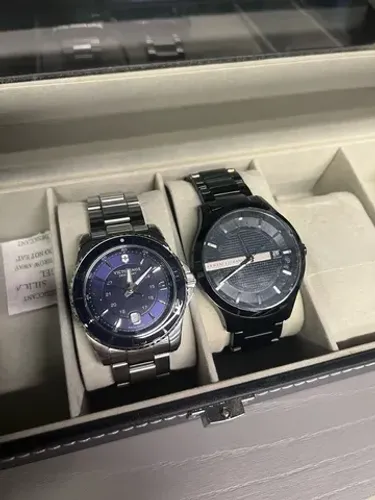 Relógio Victorinox Maverick e Empório Armani