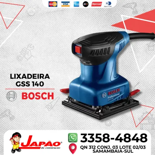 Lixadeira GSS 140 220W 220V Bosch