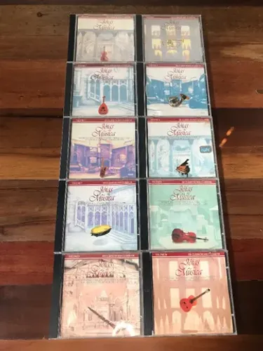 Lote - Coleção Jóias da Música - 10 CDS - (5,00 cada)