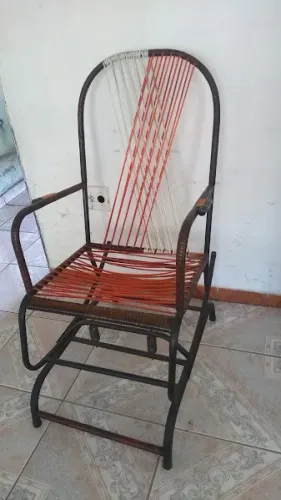 uma cadeira de balanço