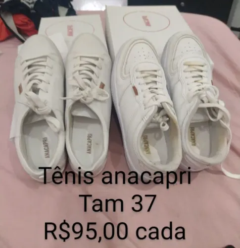 Tênis e sapatilha Anacapri Tam 37 89,99 cada peça