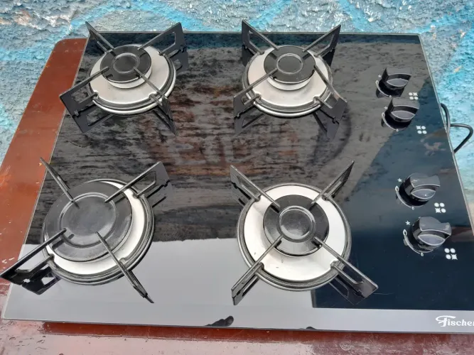 Cooktop 4 Bocas Fischer - Vidro Temperado