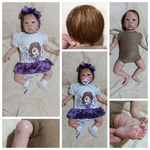 Boneca Reborn Realista - Menina