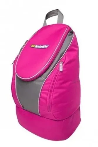 Mochila Térmica Sport Bagnew Rosa e Cinza