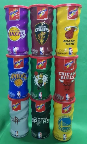 Latas Nescau NBA - Coleção 