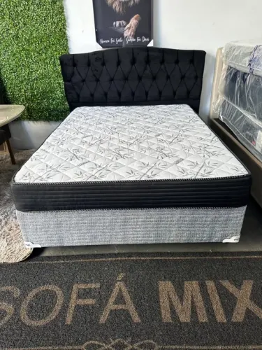 Cama casal espuma D 33 Conforto bom  