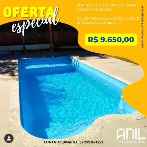 Ja - Compre piscina direto da fabrica - Piscina de fibra