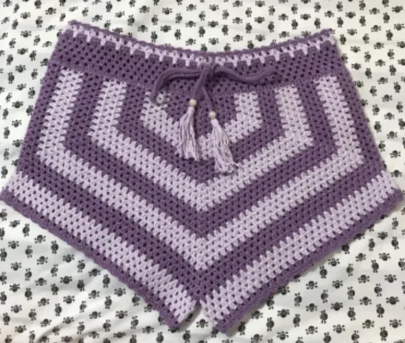Shorts crochê praia blogueira 