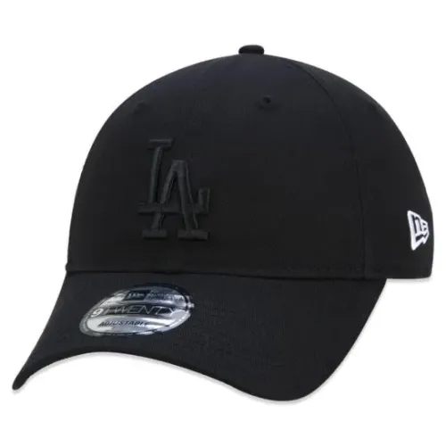 BONE 9TWENTY MLB LOS ANGELES DODGERS ABA CURVA PRETO STRAPBACK PRETO NEW ERA - Preto