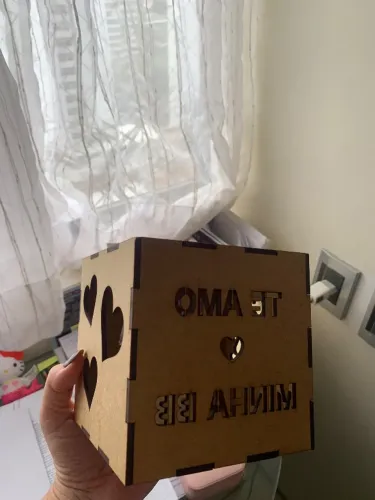 Luminária de Mdf