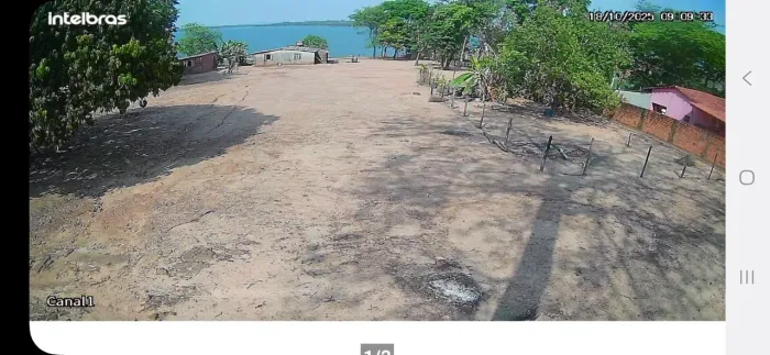 Vendo racho nas margem do lago serra mesa