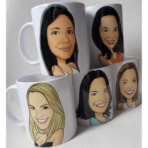 Caneca Personaliza com sua Arte - Foto - Frase - Caricartura