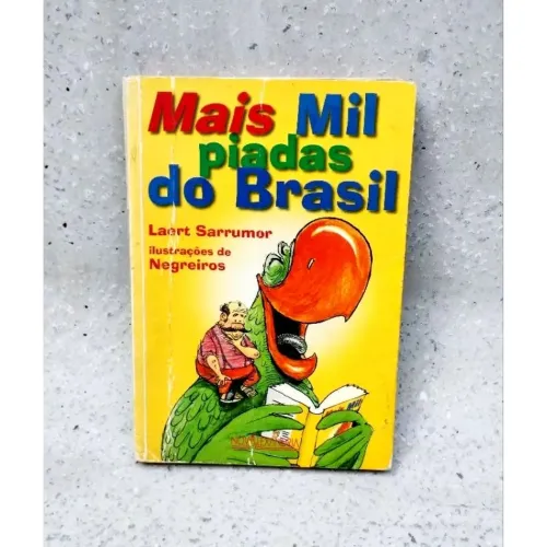 Livro Mais Mil Piadas do Brasil - Laerte Sarrumor