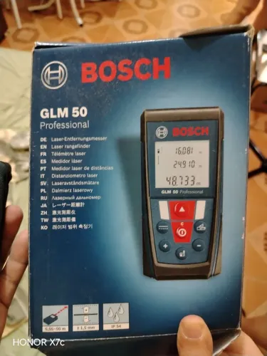 Trena a laser 50M bosch