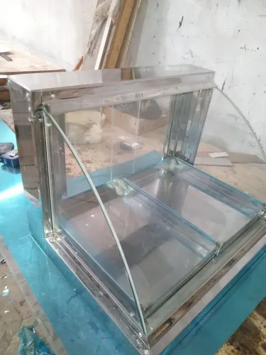 Vitrine para lanches 