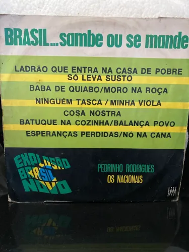 LP disco de vinil Brasil?sambe ou se mande