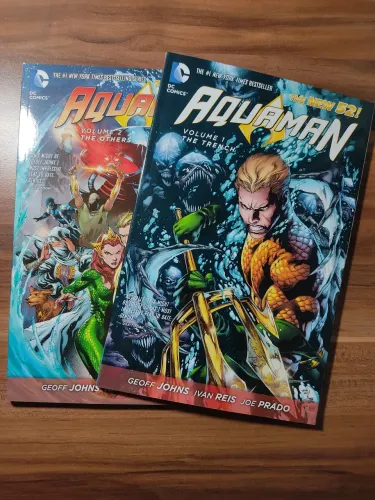 Aquaman Novos 52 Importado Vol. 1 e 2