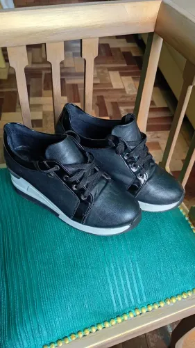 Tênis Sneakers Anabela Feminino Quiz