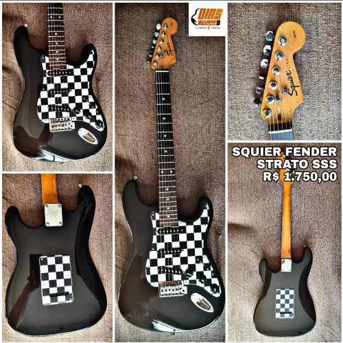 Guitarra Squier Fender Strato SSS