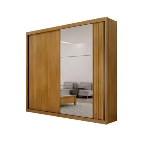 Guarda Roupa Casal Gold com Espelho 100%MDF t433
