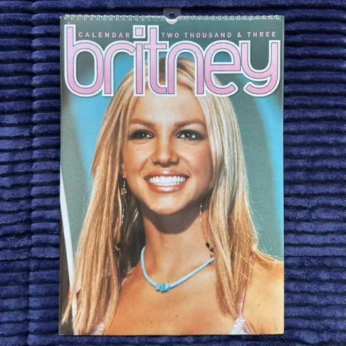 CALENDÁRIO Britney Spears 2003 Lacrado Importado